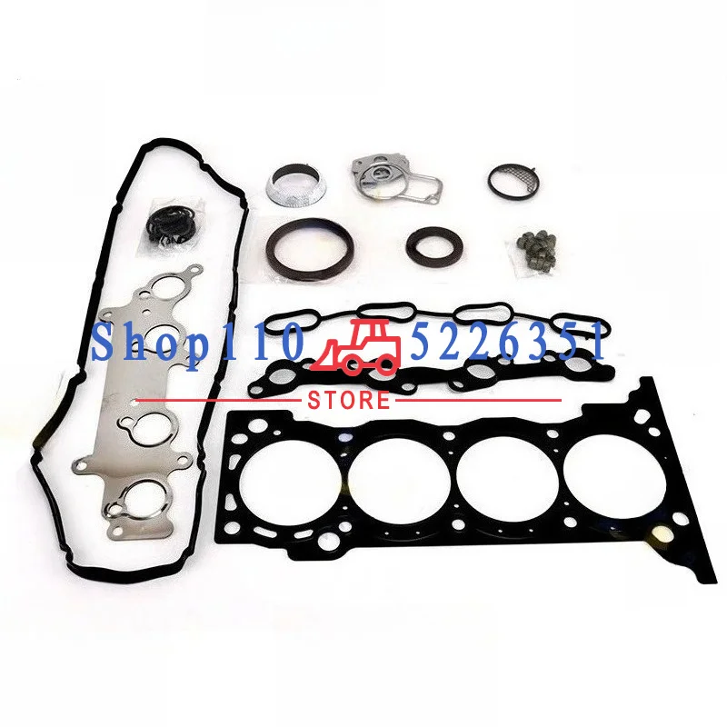 

2TR Overhaul Rebuild Kit For Forklift Piston Rings Cylinder Liner Connecting Rod Full Gasket Set Engine Parts