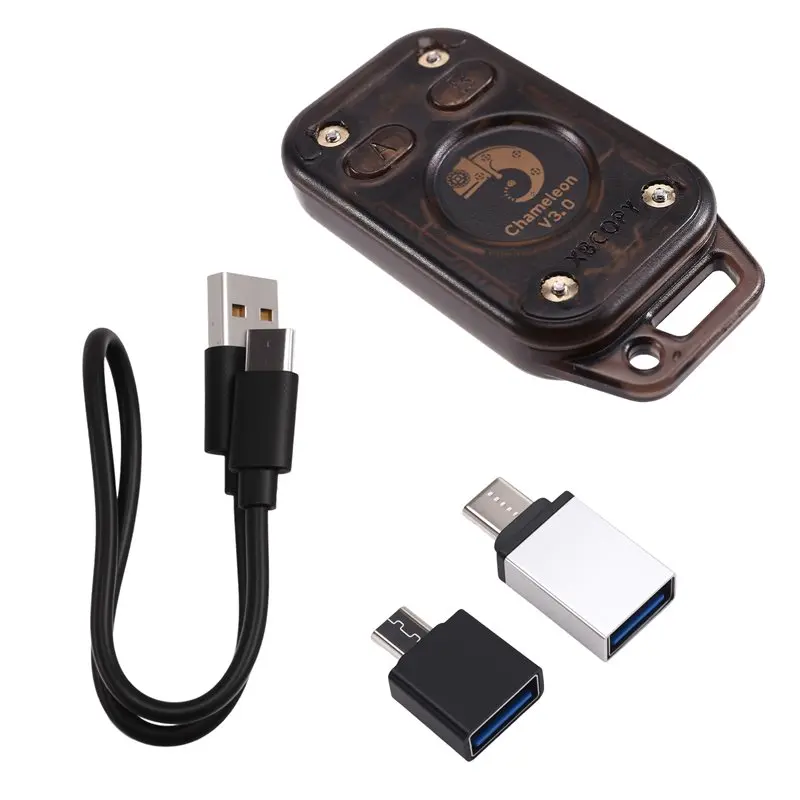 ABZZ-Smart Card Emulator Chameleon V3.0 RFID 125Khz 13.56Mhz Smart Chip Reader ID IC Tag Copyer Read Write Functionality