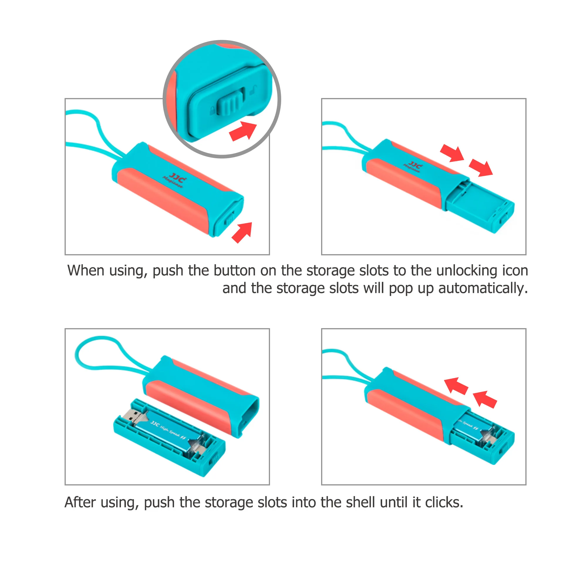 JJC SD Karte Fall Speicher Karte Halter Storage Box Organizer für SD TF Nano SIM Mit Kartenleser für Laptop handys Kamera Zubehör
