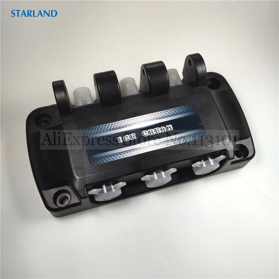 One Set Front Door Panel Discharge Block New Accessories Vevor Soft Serve Machines Spare Part YKF Commercial Ice Cream Makers