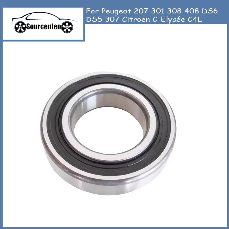 324703 Over Axle Half Shaft Bearing For Peugeot 207 301 308 408 DS6 DS5 307 Citroen C-Elysée C4L 6006-2RS1 C3