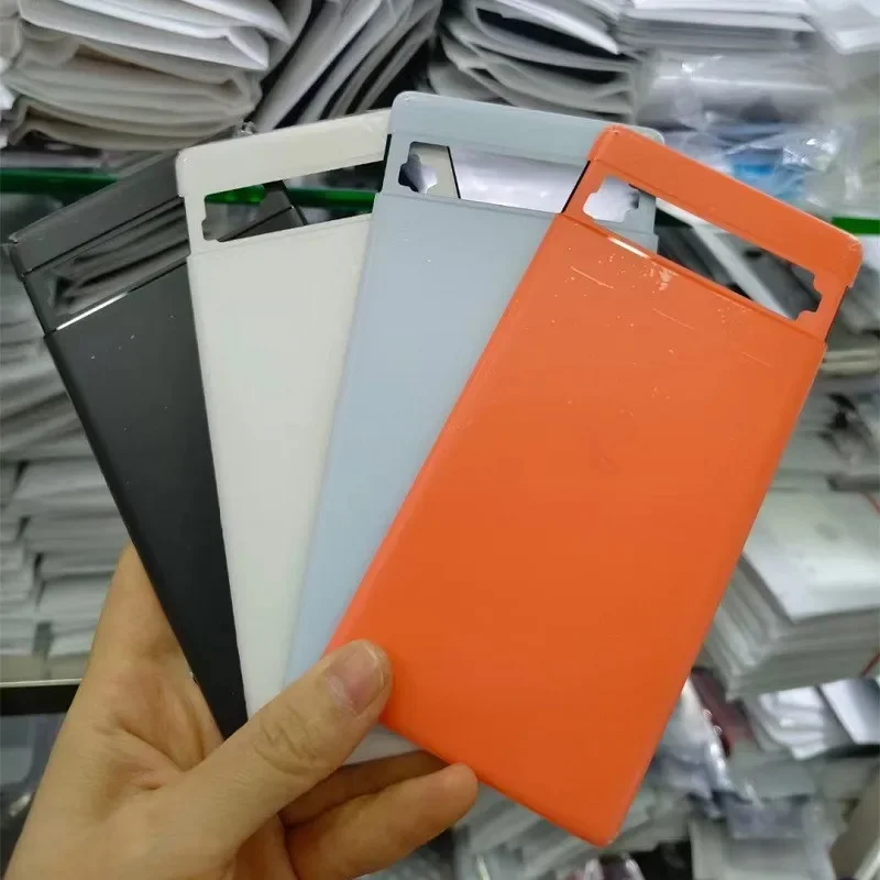 Funda trasera Pixel7A para Google Pixel 7A, carcasa de 6,1 ", puerta trasera de batería, funda de repuesto para reparación de teléfono + lente de cámara