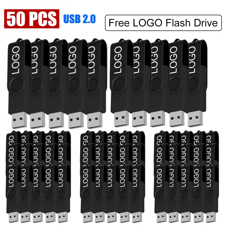 

50 шт./лот, бесплатный логотип, реальная емкость, USB-флешка, USB 2,0, 4 ГБ, 8 ГБ, 32 ГБ, 64 ГБ, подарок для фотосъемки, флэш-накопитель, USB-накопитель