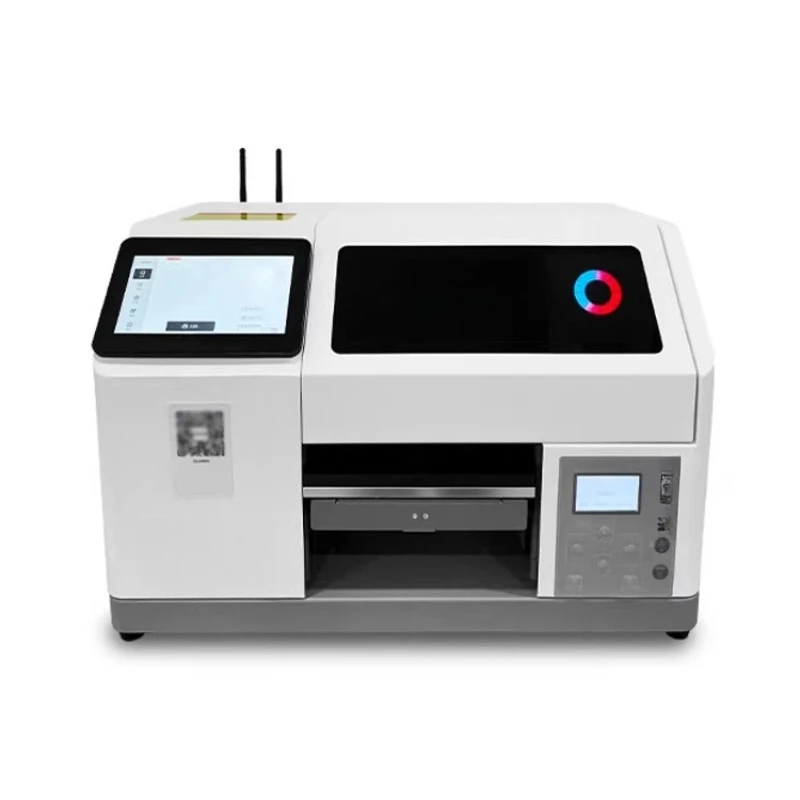 Small scan code uv printer, tourist attractions merchandise printing machine