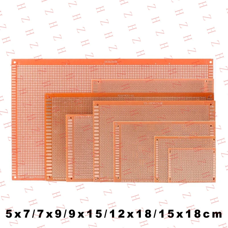 

Печатная плата U+ 2.54mm HB PCB для тестирования, бакелитовая, 5x7/7x9/9x15/12x18/15x18см【Оптовые продажи, продавцы с личными сообщениями】