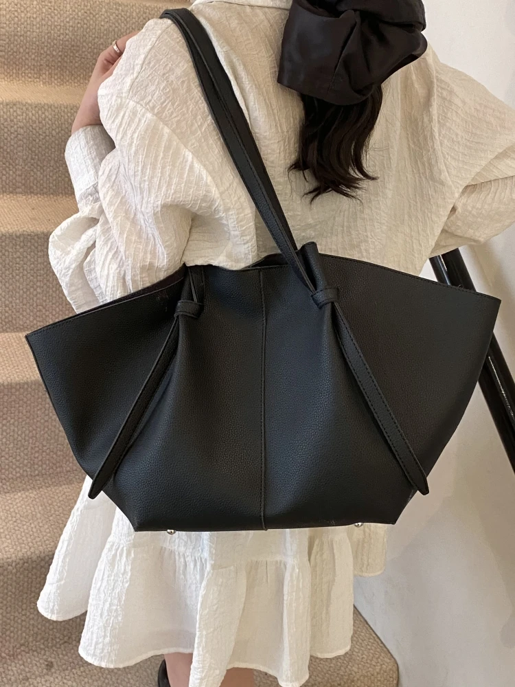 

Большая женская сумка-тоут Capaci, новинка 2025 года, сумка на одно плечо с узором личи Faion, сумка на одно плечо Briti Sle