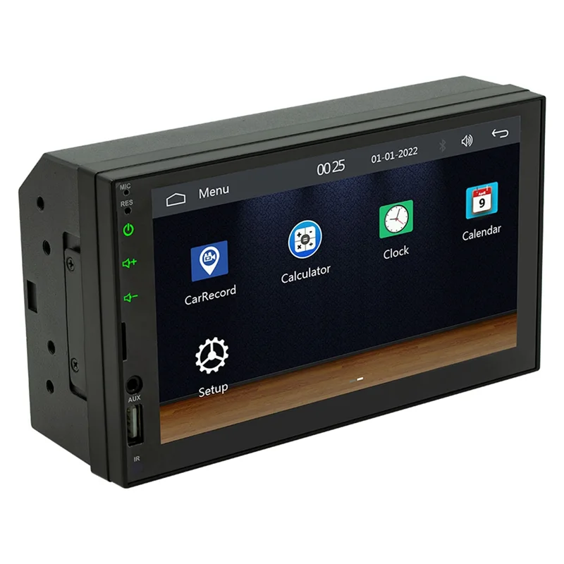 7Inch Car Touch Screen Wired CarPlay Android Auto Car Portable Radio Bluetooth MP5 FM Receiver Audio the Host