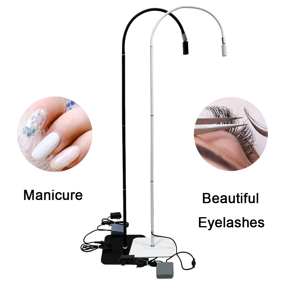 Eyelash Grafting Lamp False Eyelashes UV Glue Curing Beauty Manicure Special Foot Switch Floor Lamp