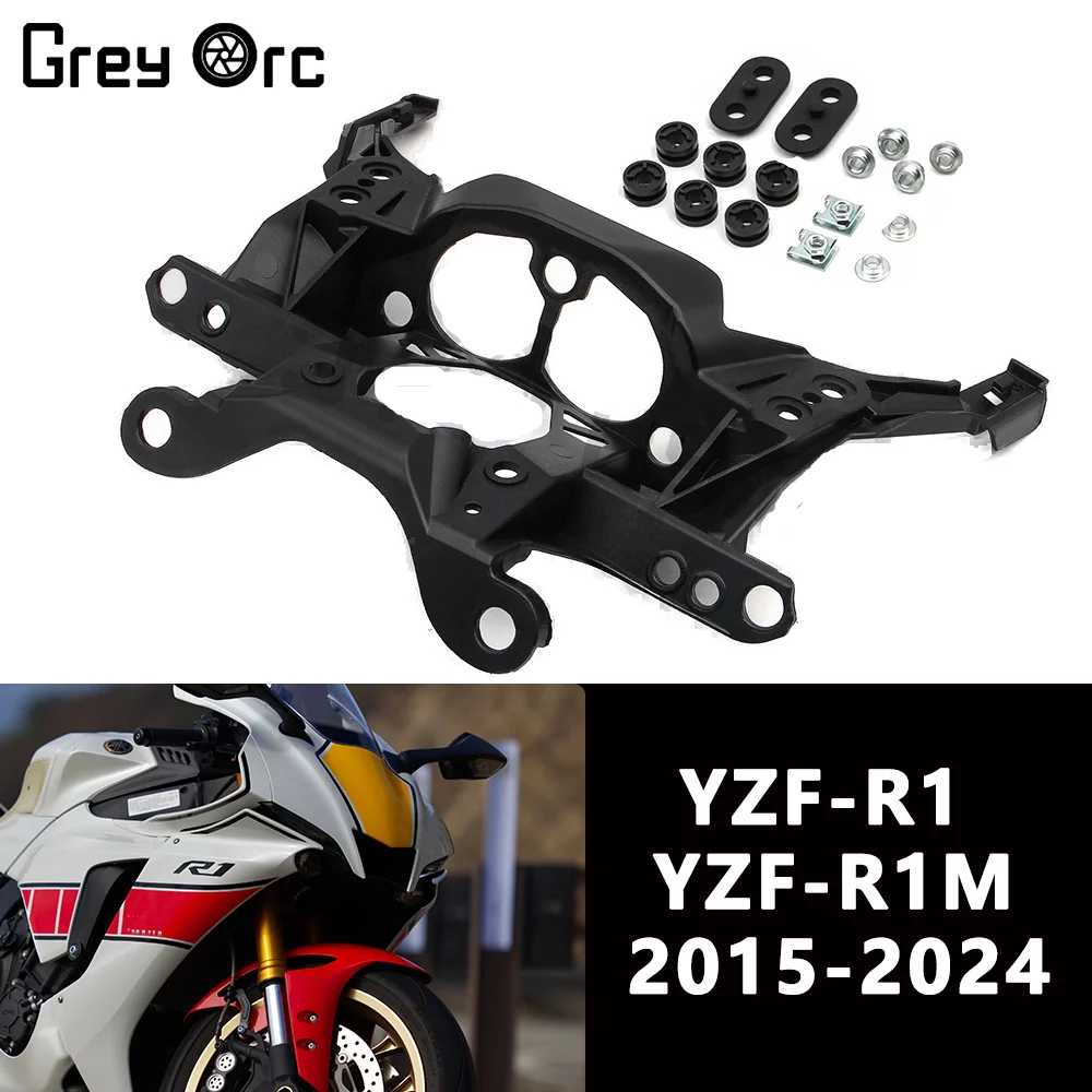 Motorcycle Headlight Fairing Bracket For Yamaha YZF-R1 YZF-R1M 2015 2016 2017 2018 2019 2020 2021 2022 2023 2024 Accessories