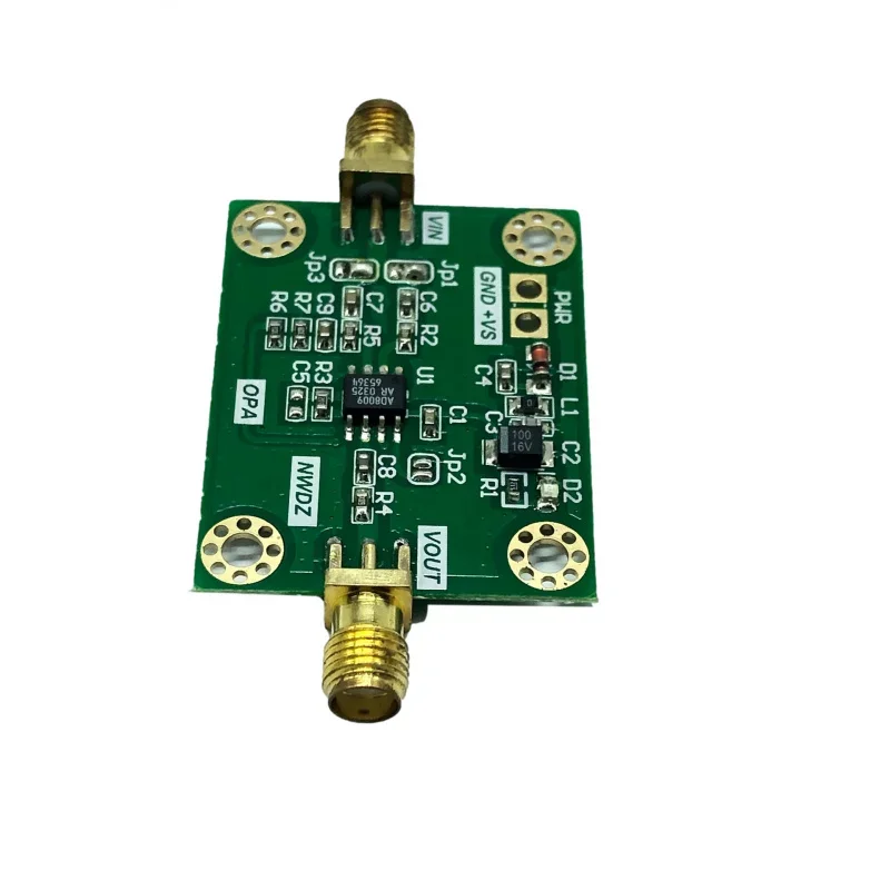 AD8009Module 1 GHz 5500 V/uS Stromrückkopplungsverstärkung, geringe Verzerrung, große Stromimpulsverstärkung