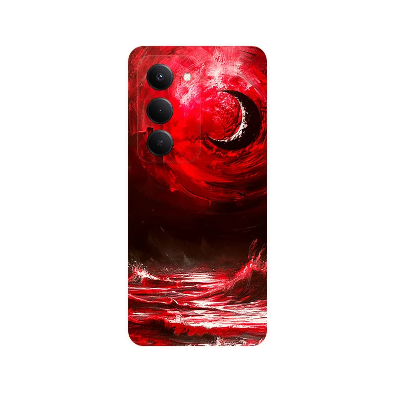 ل Redmi 15 5G حافظة سيليكون الغطاء الخلفي جراب هاتف ل Xiaomi Redmi 15 5G الكرتون لينة حافظة Redmi15 5G Global Fundas