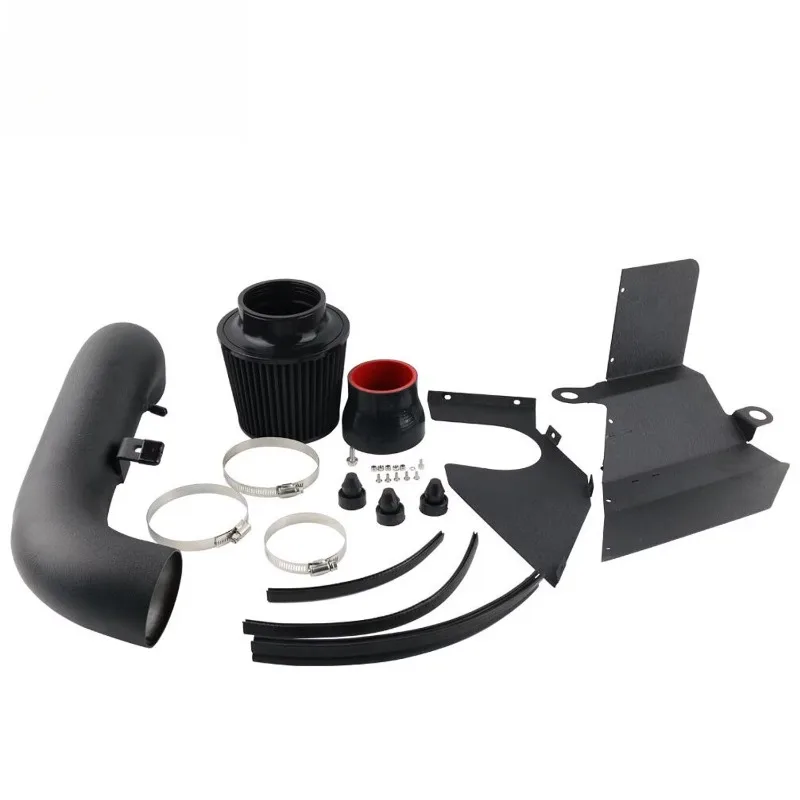 AF-1079A-BK for Golf GTi R 1.8T 2.0T 2015-2020 Cold Air Intake + Filter + Heat Shield Kit