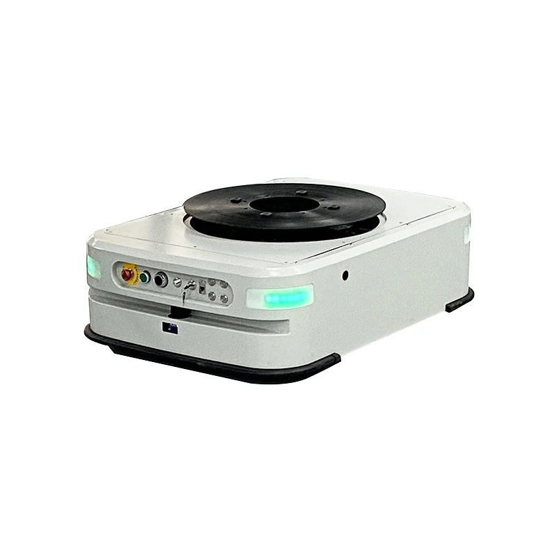 Laser Guided Magnetic Guided QR Code Navigation AGV Industrial Warehouse Logistics Lifting AGV Jack Up AGV for Factory Use