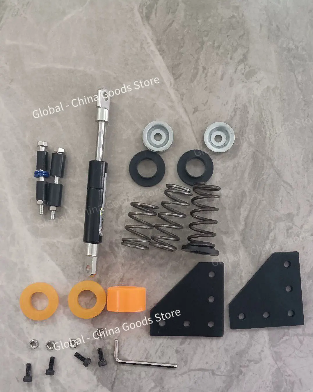 Untuk PXN PDHM Kit Mod Peredam Pegas Hidrolik Rem Throttle Pedal Modifikasi Game Balap Simulasi