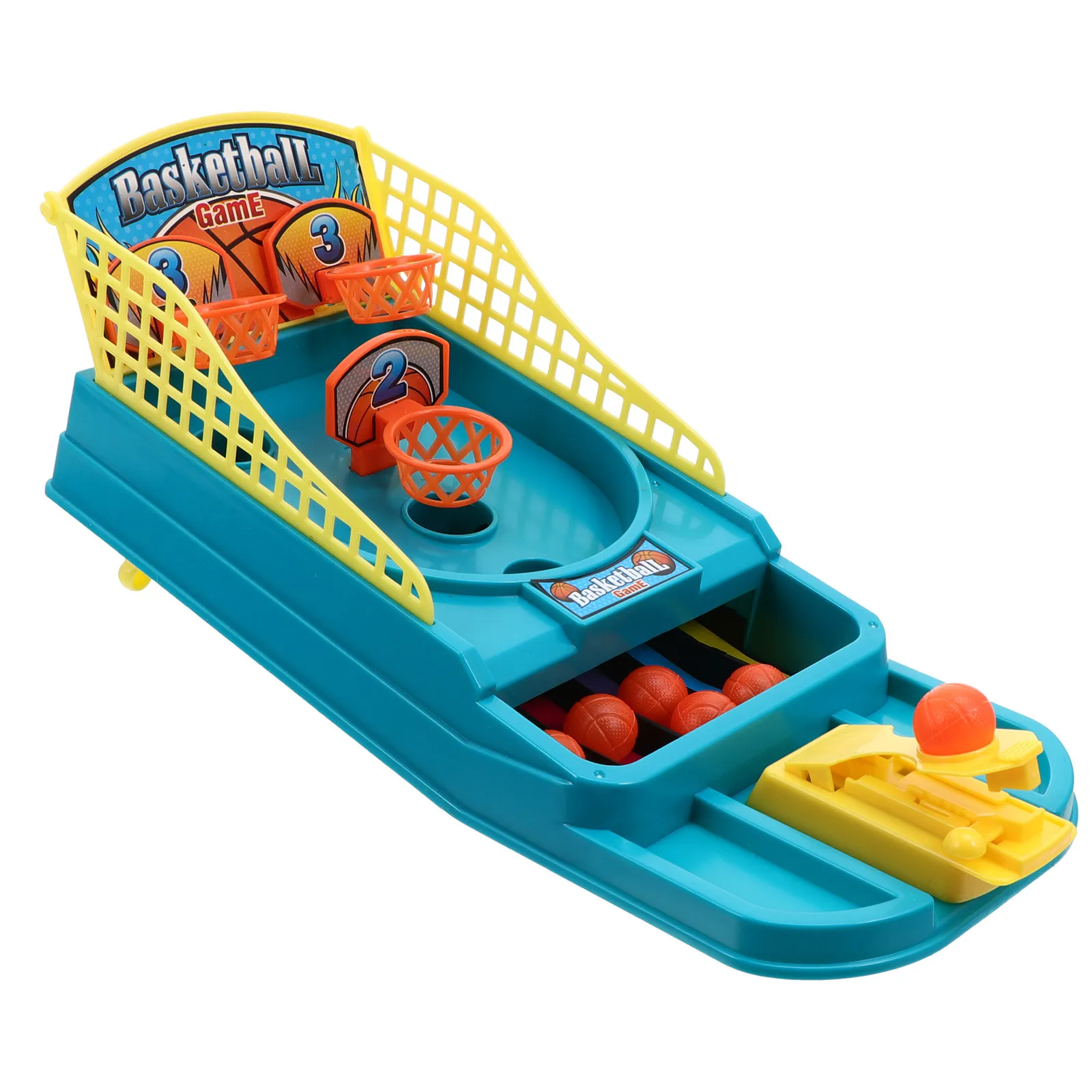 

1Pcs Mini Basketball Ejection Set Indoor Creative Educational Lightweight Plastic Table Basketball Game for Kids