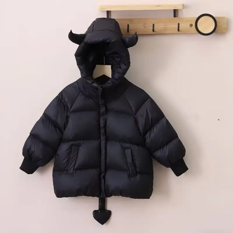 Down Childrens Winter Down Cotton Jacket New Boys Girls Jacket Winter Baby Coat Coat Cute Style Coat 2025