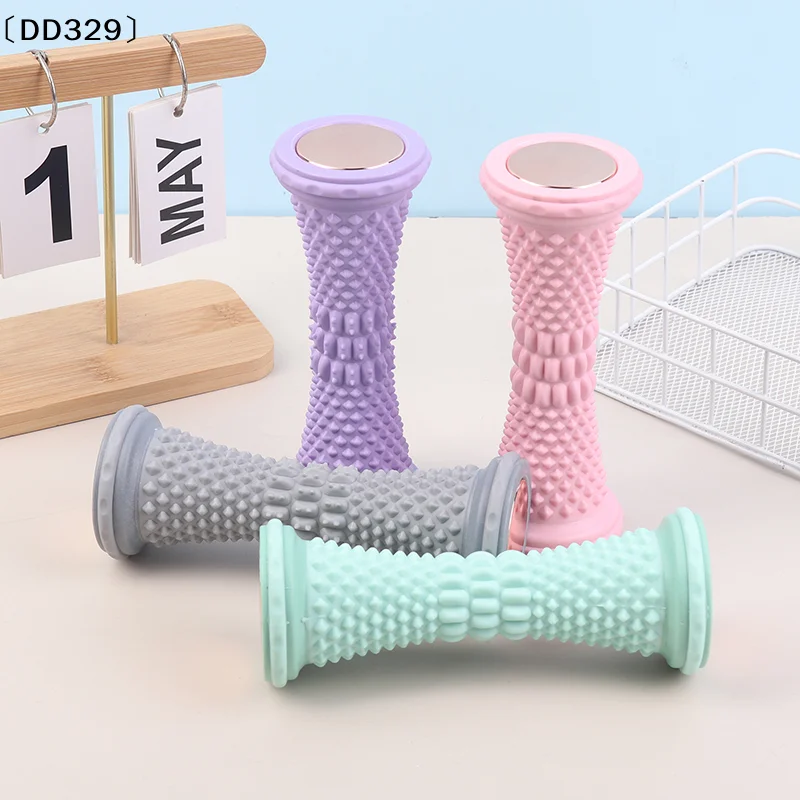 Fußmassageroller Yoga-Massageball Plantarfaszien-Roller Muskelentspannung Schmerzlinderung Pflege Manueller Fußmassageroller〔DD329〕