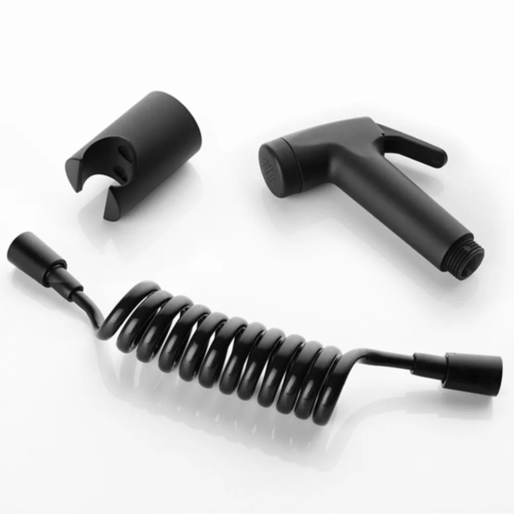 

1/3pcs Toilet Douche Bidet Head Bidet Spray And Hose Holder 125*65mm G1/2"connector For Most Shower Hose Length 150cm Bathroom