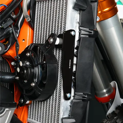 Motorcycle ATV 12V 5000 RPM Electric Radiator Cooling Fan Kit For KTM EXC 300 Husqvarna GASGAS BETA Honda Yamaha Suzuki Kawasaki