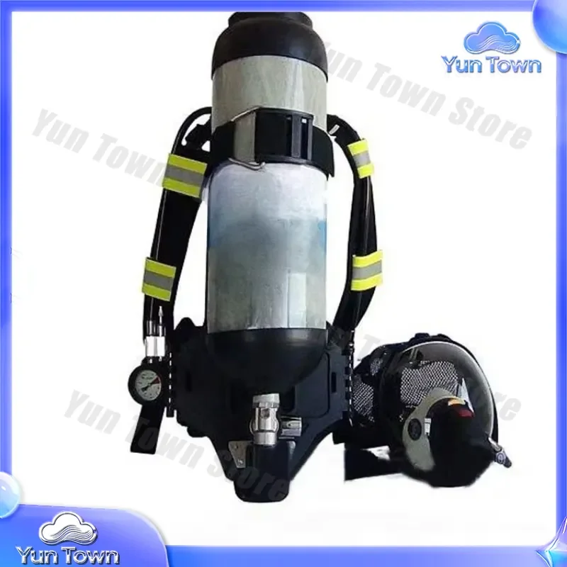 Air Breathing Apparatus for Emergency Rescue Positive Pressure Self-Contained Breathing Apparatus SCBA Life-Saving Equipment