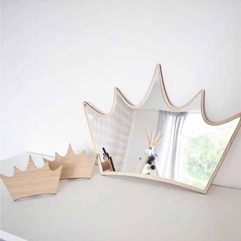 Minimalist Modern Mirror Nordic Style Dressing Creative Irregular Mirror Vanity Aesthetic Home Decor