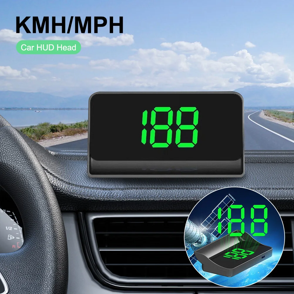 

Universal Car HUD Head Up Display GPS Speedometer Digital Speed Display Windshield Projector KMH/MPH Project on Wind Glass