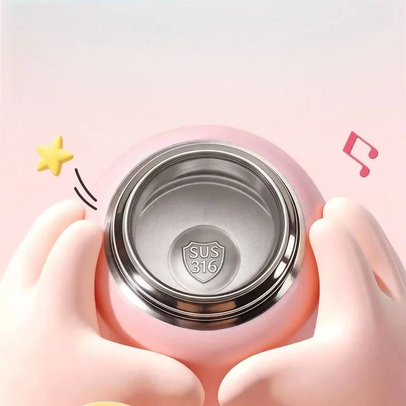 X&W Toy Story Kids Insulated Cup 316 Stainless Steel Cartoon Jessie Woody Water Bottle Portable Outdoor Double Drink Straw Cup