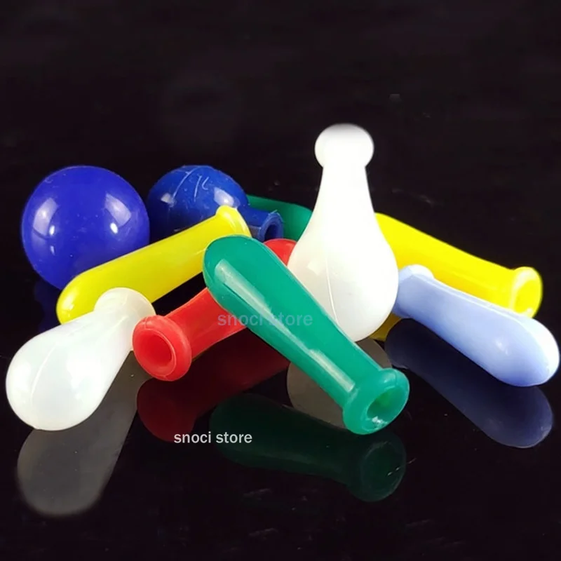 Dropper Silicone Cap Silicone Light Bulbs Pipette Head Caps Dropper Rubber Caps Lab Supplies Accessories Loading Caps Head