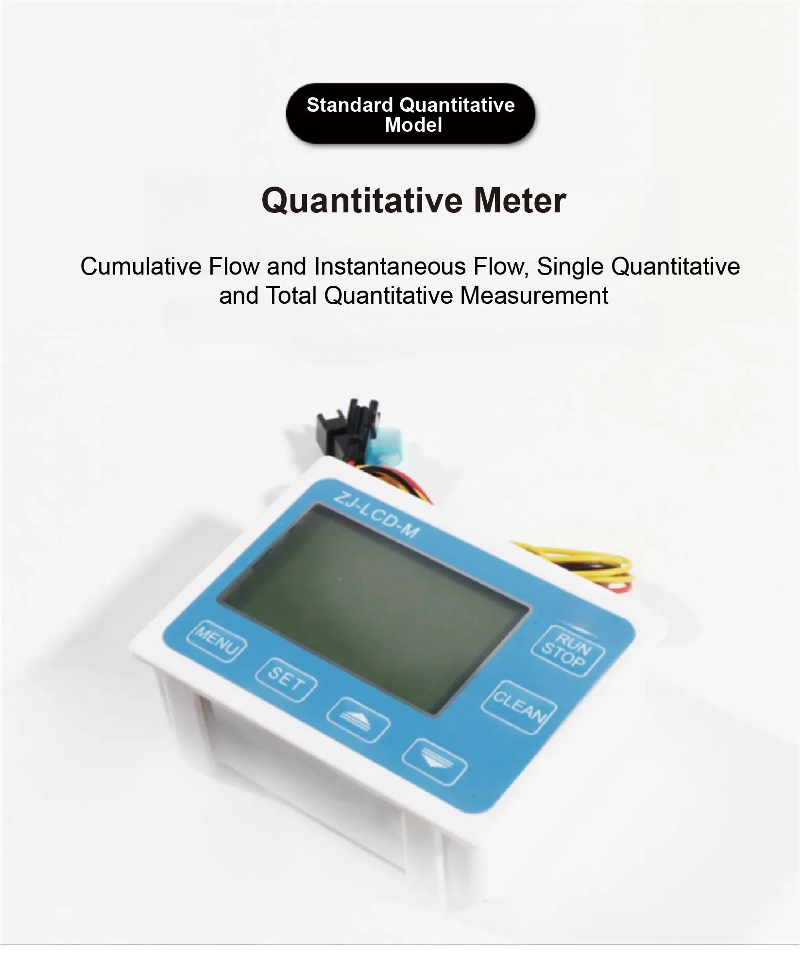 S402B Water Flow Sensor Digital Flow Meter Controller 0.5-6L min DC3.5-24V G1/4