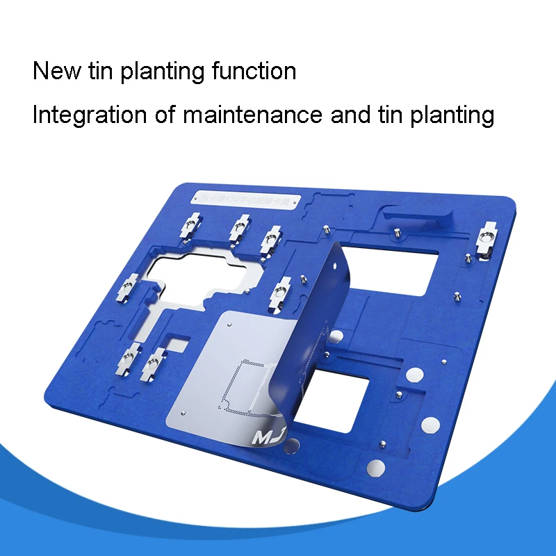 Mijing K32 soporte de fijación de PCB para teléfono 11 11Pro 11promax, plataforma de reparación de soldadura, abrazadera de placa base CPU PCB, plantilla de Clip, herramienta de reparación
