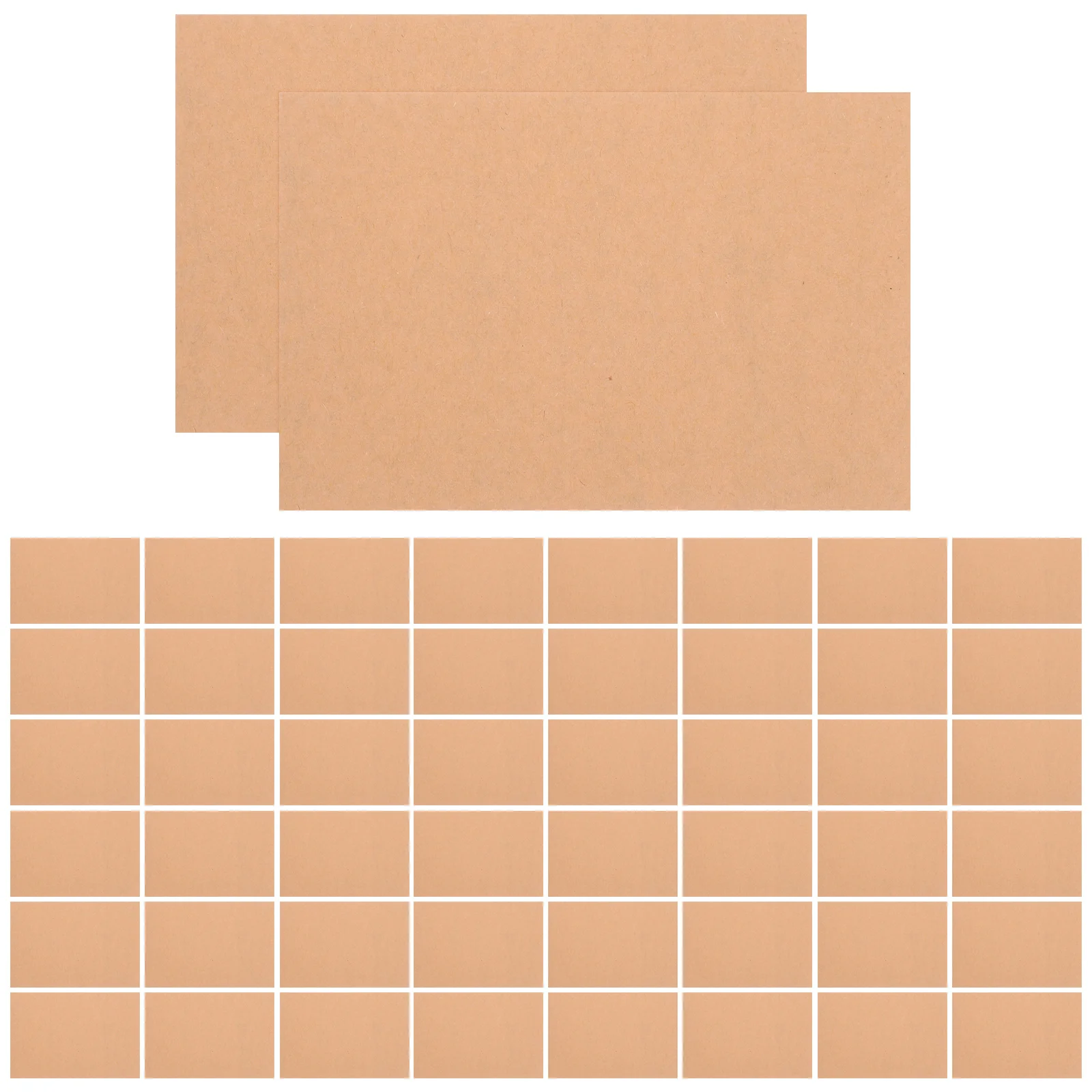

100 pcs 15X10Cm Blank Kraft Postcards For Greeting Wedding Invitation Thank You Cards Business Printing Cardstock Photo Paper