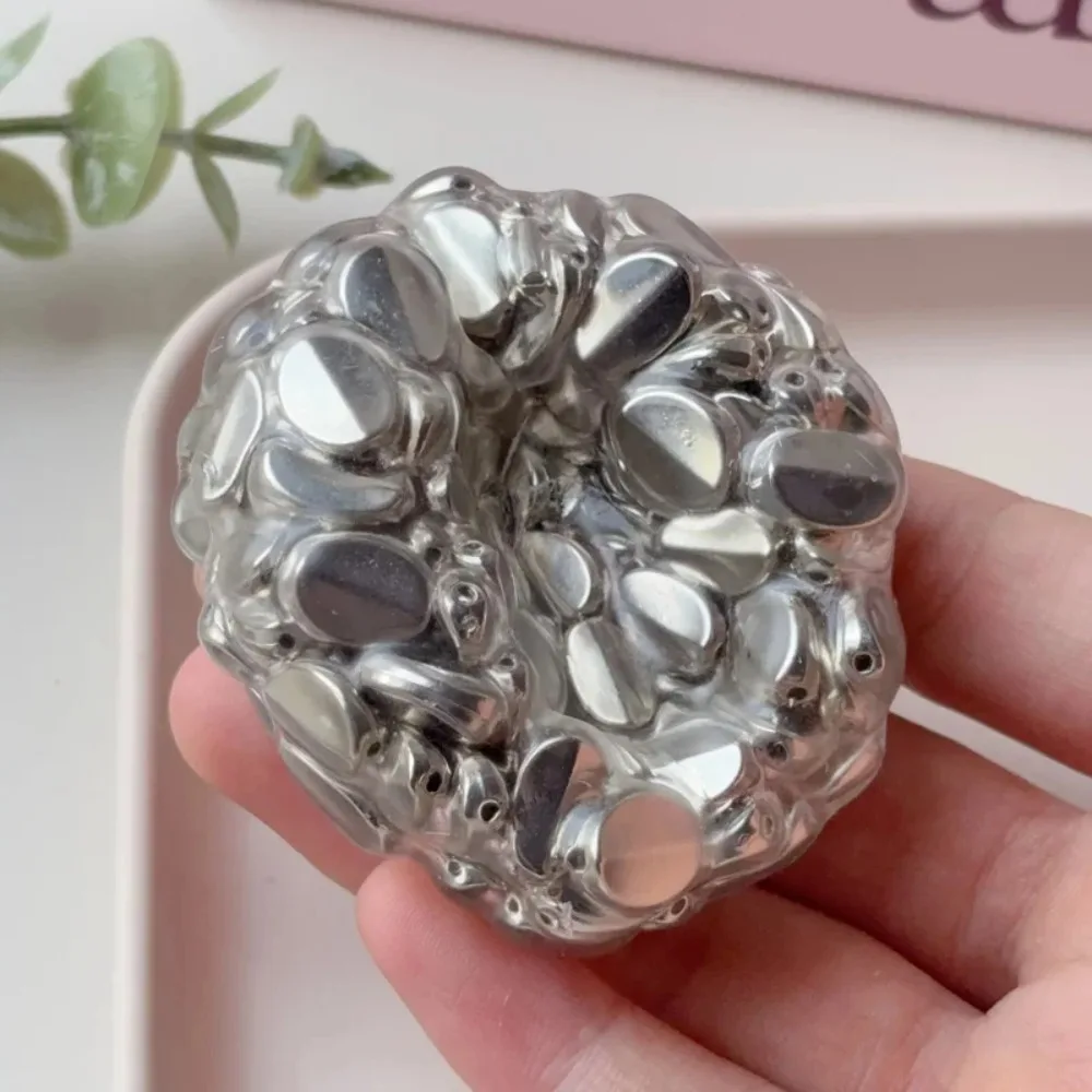 

Мягкий металлический мяч для снятия стресса в стиле киберпанк, сенсорные игрушки для взрослых и детей, игрушки для снятия тревоги, сжимаемые шарики для СДВГ, аутизма