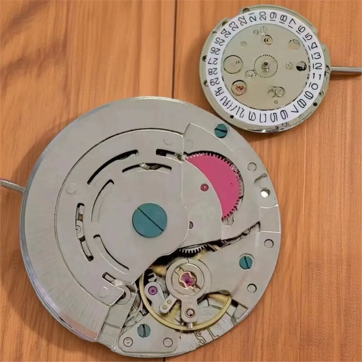 【AT48】 NEW 2813 Watch Movement 3 Pin Automatic Mechanical Movement Single Calendar Automatic Mechanism