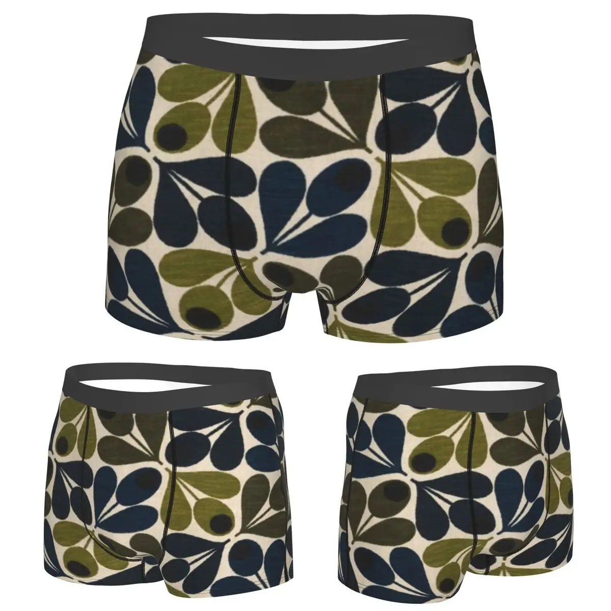 

Трусы-боксеры, шорты с абстрактным желудом-орла Kiely, дизайнерские трусы, мужское вентилируемое нижнее белье для мужчин, подарок бойфренду