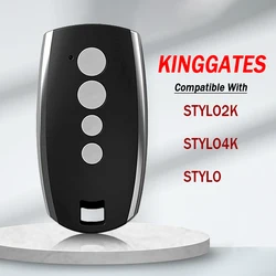 KINGGATES STYLO ​STYLO2K STYLO4K Garage Door Remote Control 433.92MHz Rolling Code Replace KING GATES STYLO 2K 4K Gate Opener