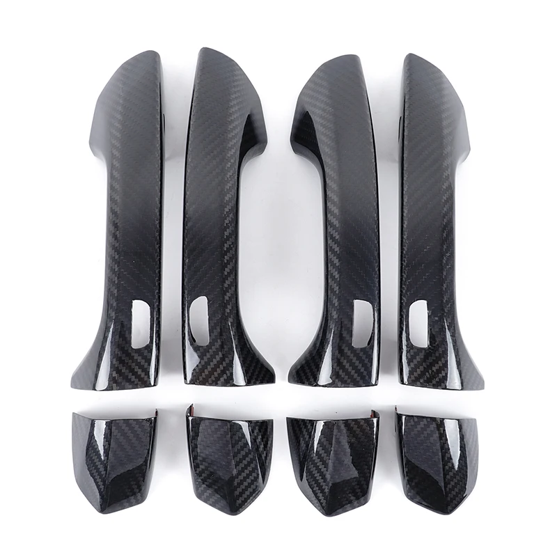 

For Lamborghini URUS 2018-2021 Real Carbon Fiber Car Door Handle Cover Decoration Car Accessories