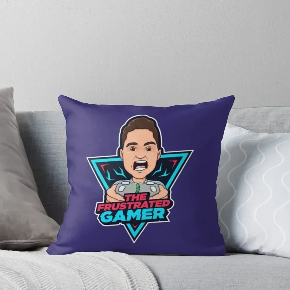 frustrated gamer Throw Pillow luxury throw pillow covers Sofa Cushion Cushions For Decorative Sofa pillow