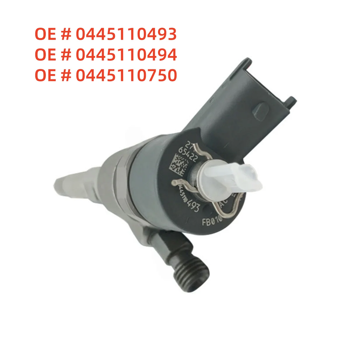 

High quality New 0445110493 0445110494 0445110750 Fuel Injector For Bosch JiangHuai RuiFeng/Hechang M5 1.9CTI