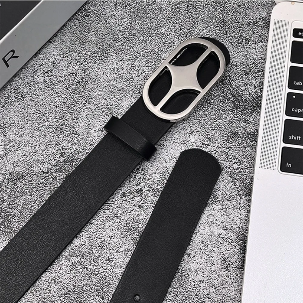 レトロ合金バックル四芒星ベルトヴィンテージジーンズ装飾 PU レザーウエストバンドパンクヒップホップ男性ベルトストリート