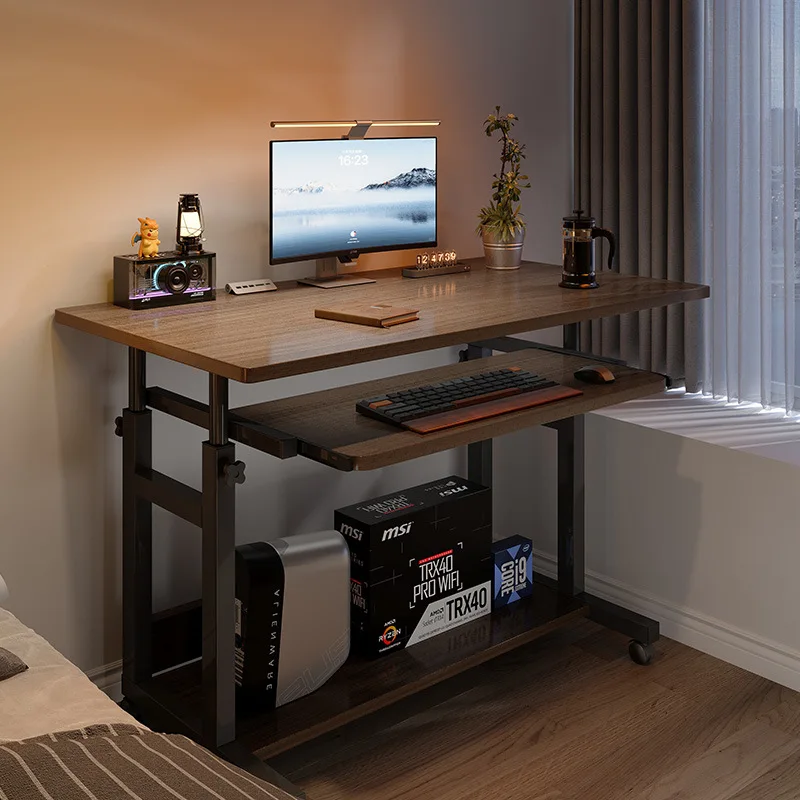 Small Household Computer Desk Removable Bedside Table Simple Small Bedroom Simple Dormitory Lifting