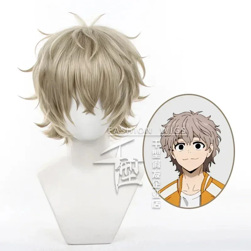 

Аниме WIND BREAKER Choji Tomiyama Косплей Парик Короткие волосы Shishitoren Leader Аксессуар Хэллоуин Вечеринка для женщин Мужчин Реквизит