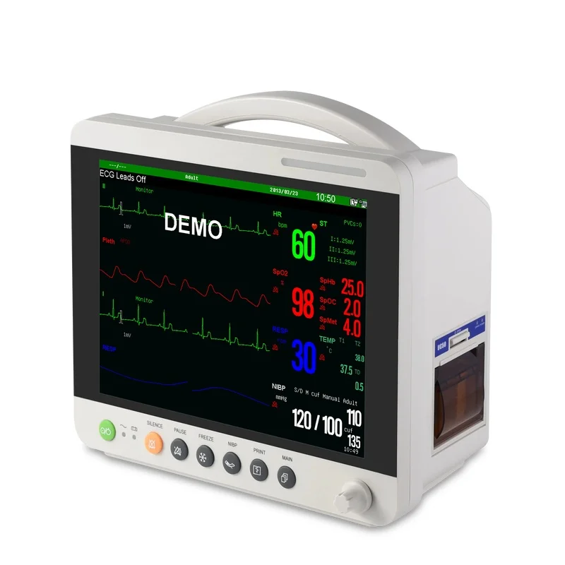 Durable Multiparameter Veterinary Monitor Blood Pressure Vital Signs Instrument For Pet Care