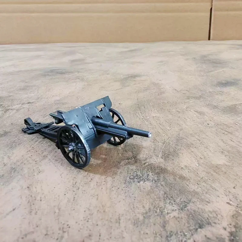 1:72 Scale Resin Plastic Material Model Cannon Suitable For Soldier Accessories Scenes Collectible Decorative Gifts