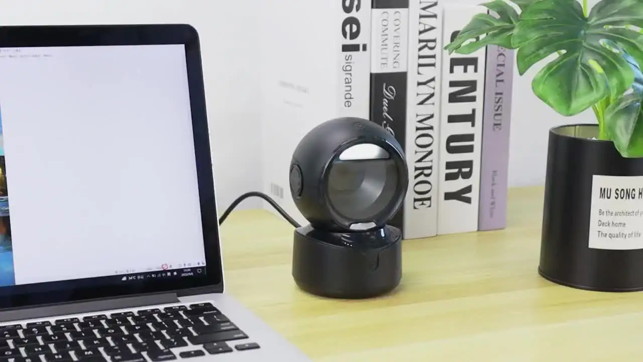 NETUM DS5000 Bluetooth 1D Barcode Scanner, Hands-Free CCD Barcode Reader with Stand and Built-in Memory, Works with MAC OS, Windows, iOS, Android and Transmits up to 50 Meters