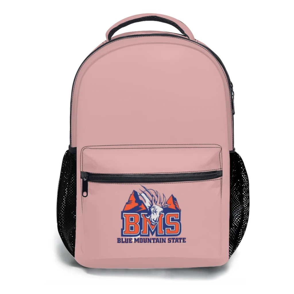 BMS Blue Mountain State Vielseitiger Rucksack, große Kapazität, wasserdichter Rucksack, waschbare Computertasche, Unisex