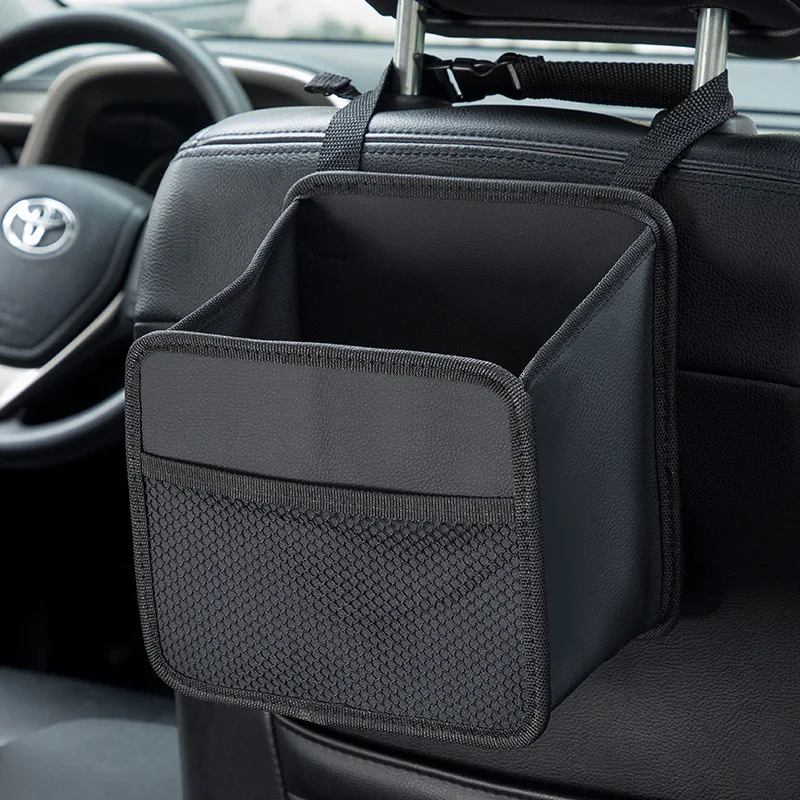 

Car Trash Can with Strap Practical and
