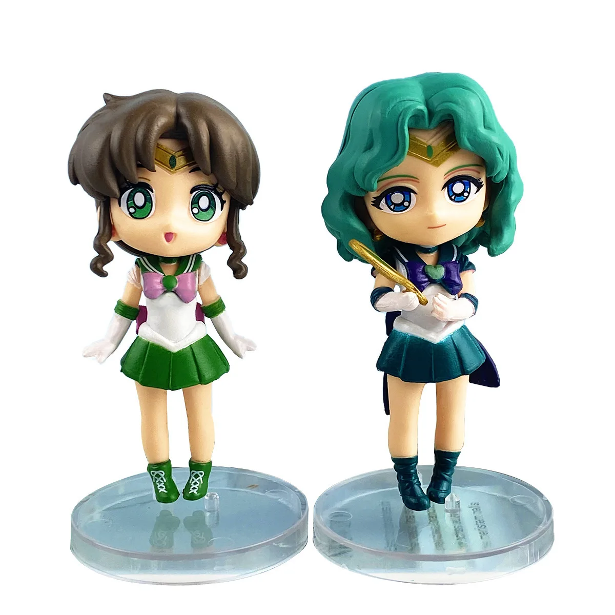 Anime Girl Warrior Model Handmade Desktop Cake Decoration Ornament Ornament Collection Gift 6 Pieces 8 Pieces Size 7cm-10cm