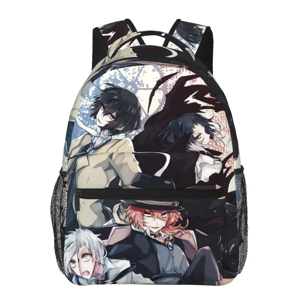 

Akutagawa Bungou Stray Dogs Anime Cartoon Backpack for Girls Boys Travel RucksackBackpacks for Teenage school bag