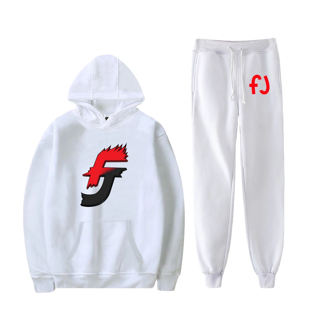 Furious Jumper Merch Autumn Winter Hooded Sweatshirt Suit Men and Women Jogging Hoodies+Sweatpants Two Pieces Set Streetwear