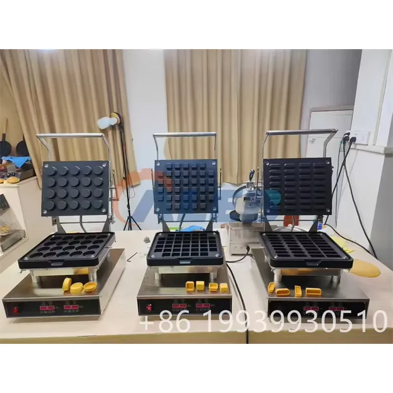 YWM Certificate Hot Sale Waffle Cups Baker tart Shell Press Machine Tart Press Tartlets Machine 36 Holes Tartlet Shell